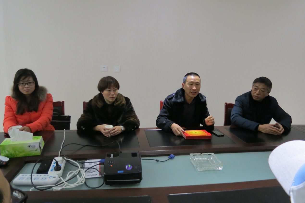 6.Dai xiaolin, vice chairman of the industrial association of the development zone, came to visit th